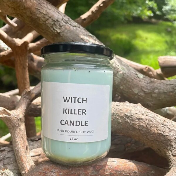Witch Killer (Brujeria) Candle/ Remove Witchcraft & Evil Spirits/Remove Hexing/ Spiritual Herbs/ Spiritual Oils/ Spiritual Protection