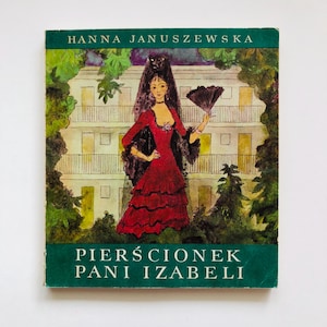 Hanna Januszewska (1978) Jan Marcin Szancer Old vintage retro Polish book Fairy tales for kids children illustration