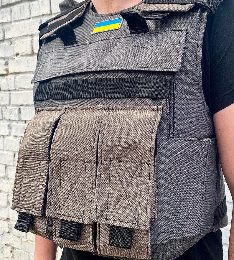 Ukrainian Multicam Plate Carrier, Lightweight Laser Cut Tactical Plate
