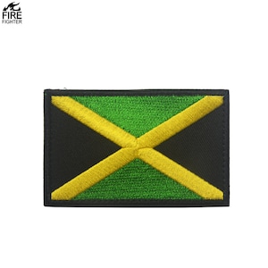 Jamaica Flag Patch 4 Pcs