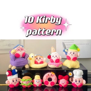 Gehäkeltes Kirby Muster