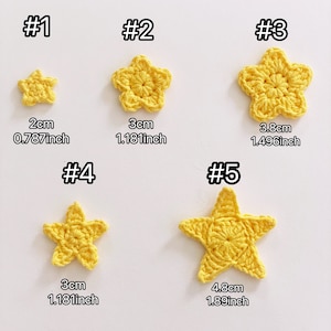 crochet stars digital pattern