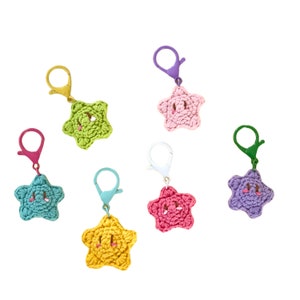 Crochet Star Keychain Pattern - Beginner-Friendly, Perfect for All Occasions