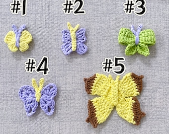 Easy Crochet Butterfly Digital Pattern - Beginner-Friendly