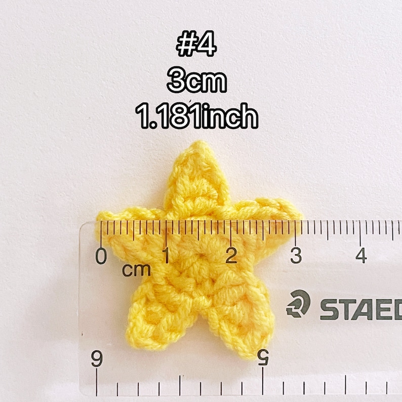 crochet stars digital pattern image 5
