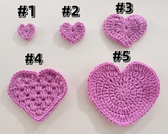 crochet heart pattern