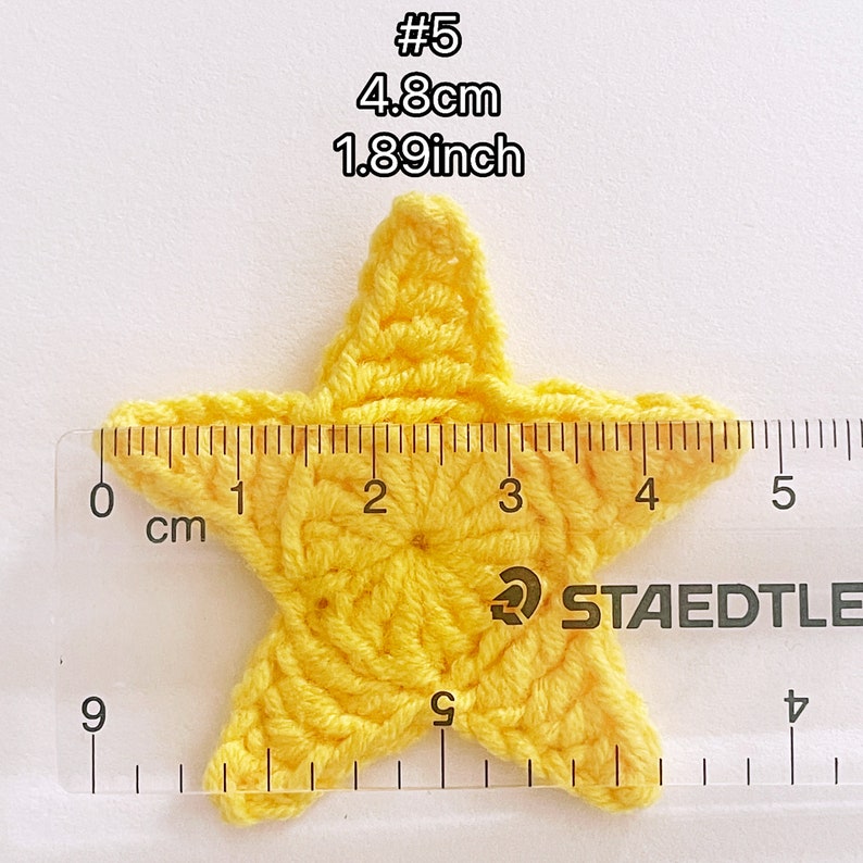 crochet stars digital pattern image 6