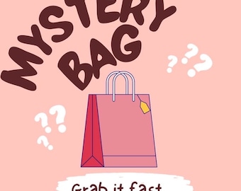 Pink Mystery Bag | Surprise Grab Bag, Coquette Girly Decals
