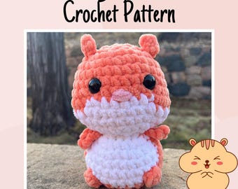 Chubby Hamster *DIGITAL CROCHET PATTERN*