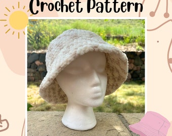 Bucket Hat Crochet Pattern **DIGITAL PATTERN**