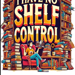 No tengo control sobre los estantes - Amante de los libros, lector, ratón de biblioteca png /svg