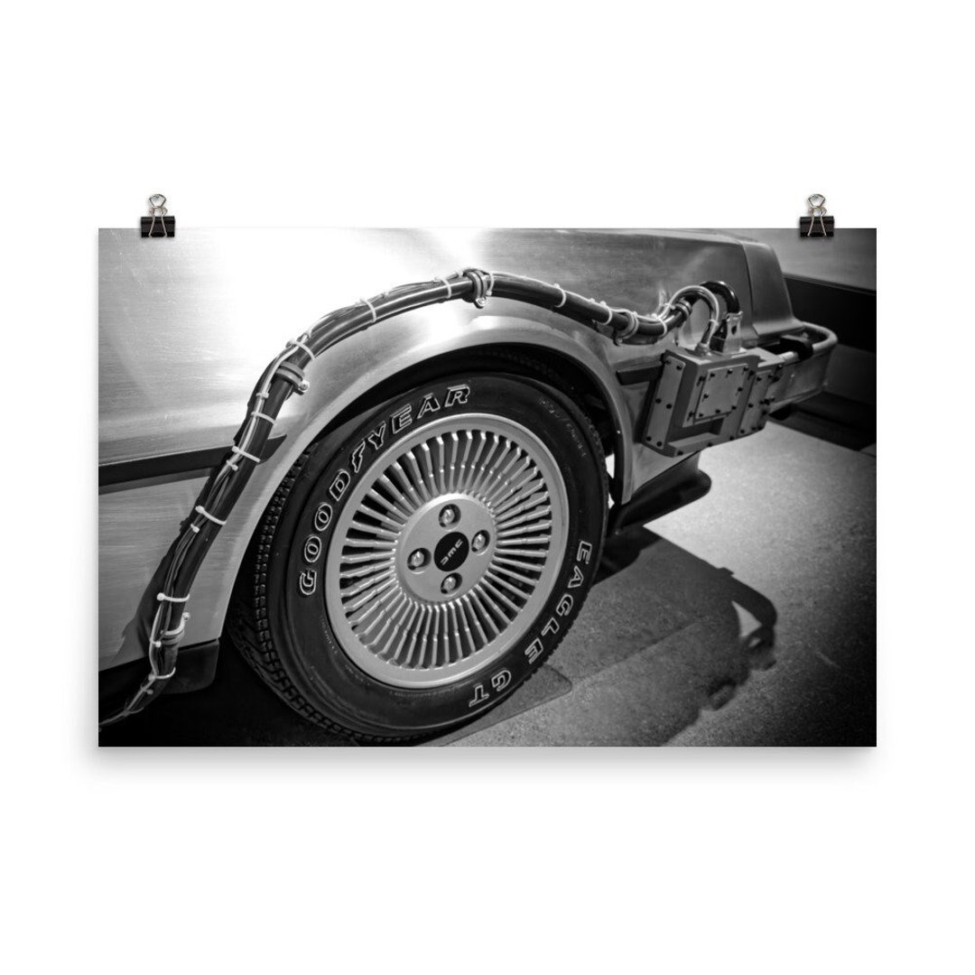 Time Machine For BTTF Fans Wall Art Decor Photo Print Poster Cars Time Machine For BTTF Fans Wall Art Decor Photo Print Poster Cars