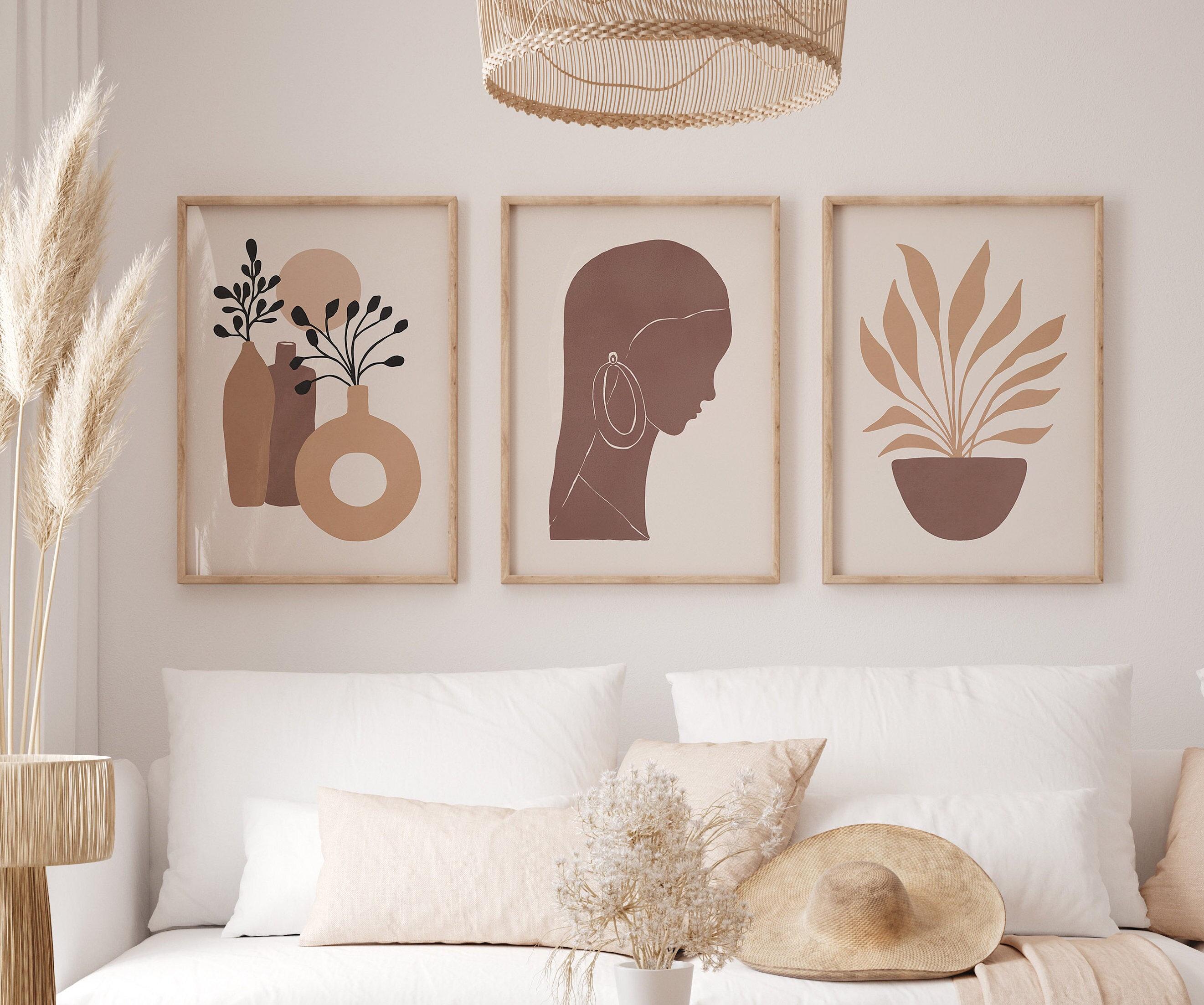ARTTOR Deco Affiches Murales 50x70cm Affiche Decoration Murale fleur été nature Cuisine Wall Art Design Moderne Poster sans Cadre Tableau Decoration