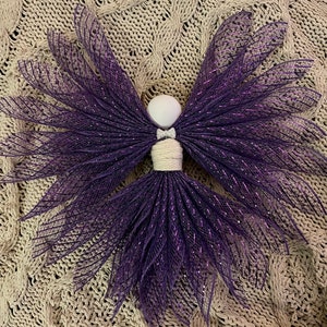 Deco Mesh Angel - Etsy