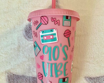 90’s Vibe 24oz Cold Cup