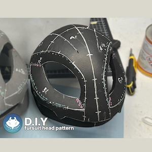 Moth Creature Fursuit Headbase Pattern - DOWNLOAD ONLY