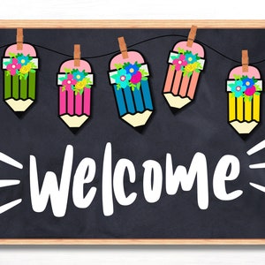 Bright & Fun Back-to-school Banner - Digital Download for Classroom ...