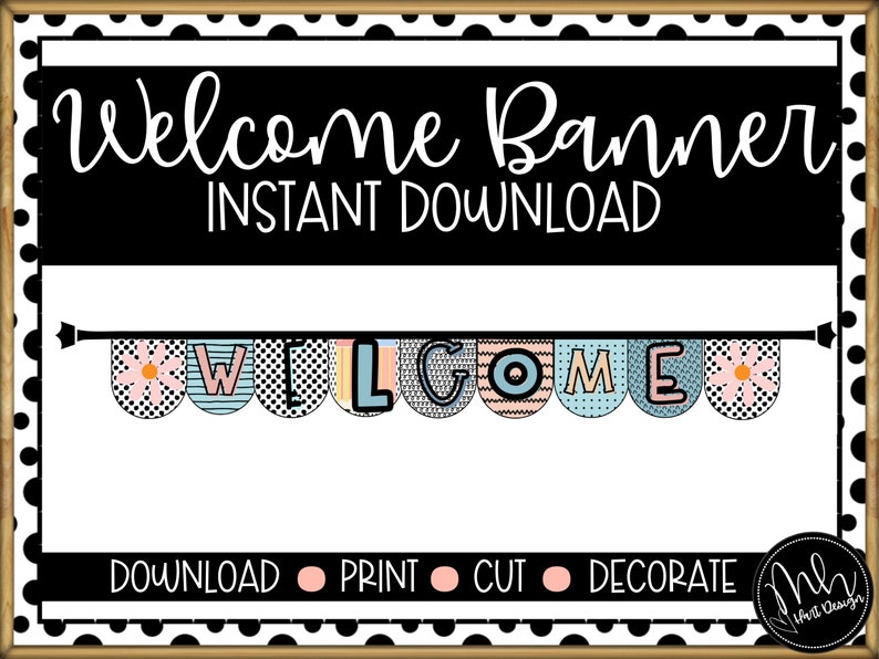Printable Bulletin Board Banner for Classrooms Printable Etsy