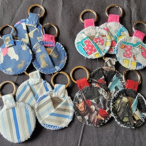 Cart Quarter Keychain