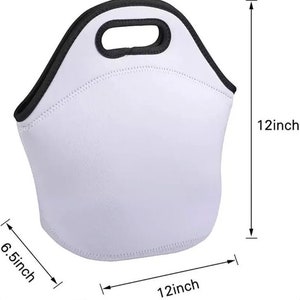 Sublimation Lunch tote Blank