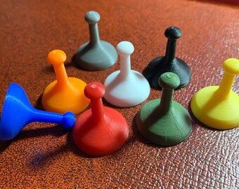 Replacement Board Game Pawns – Stylized Sorry! (1972) Game Pieces