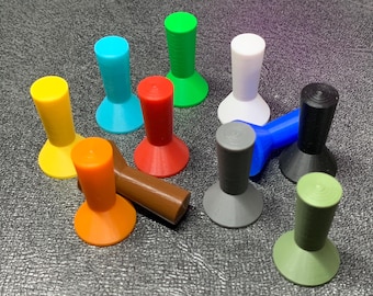 Replacement Board Game Pawns – Stylized Masterpiece (1970) Pawns