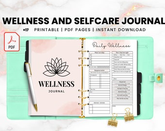 Wellness Journal, Selfcare Journal