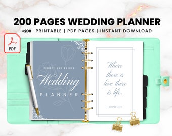 Wedding Planner 200 pages
