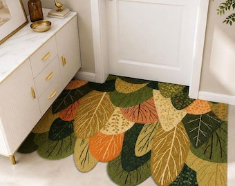 Large PVC Rubber Door Mat, Indoor Outdoor Entrance Rug, Low Profile Non Slip Mat