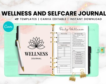Wellness and Selfcare Journal