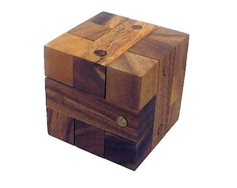 Nails Cube - Wooden Puzzle Brain Teaser