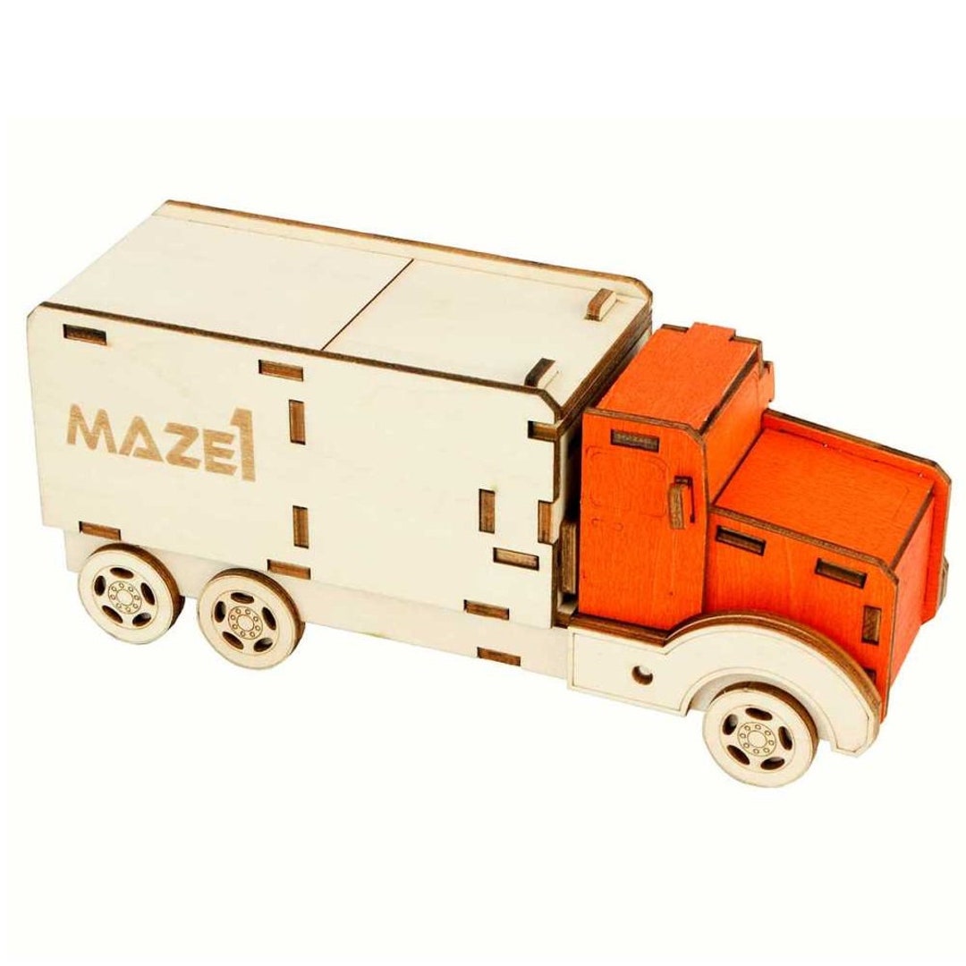 Maze1 Truck Secret ESCAPE ROOM Puzzle Box Game - Etsy