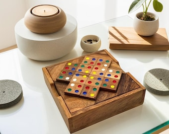 Color Match 12 Pieces Wood Puzzle
