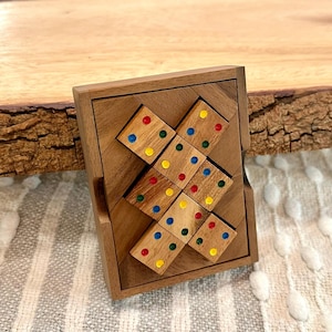 Color Match 8 Pieces Wood Puzzle