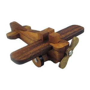 Airplane Kumiki - 3D Brain Teaser Wooden Puzzle