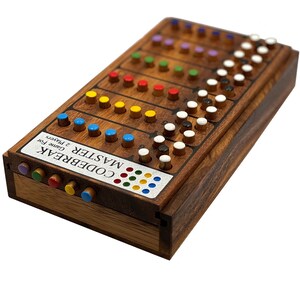 Codebreak Master - Wooden Brain Teaser Game - Etsy