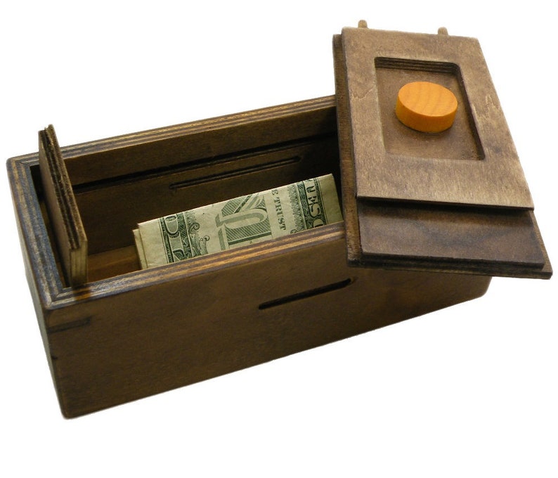 Enigma Secret Puzzle Box Discovery Money Gift Trick Box Etsy