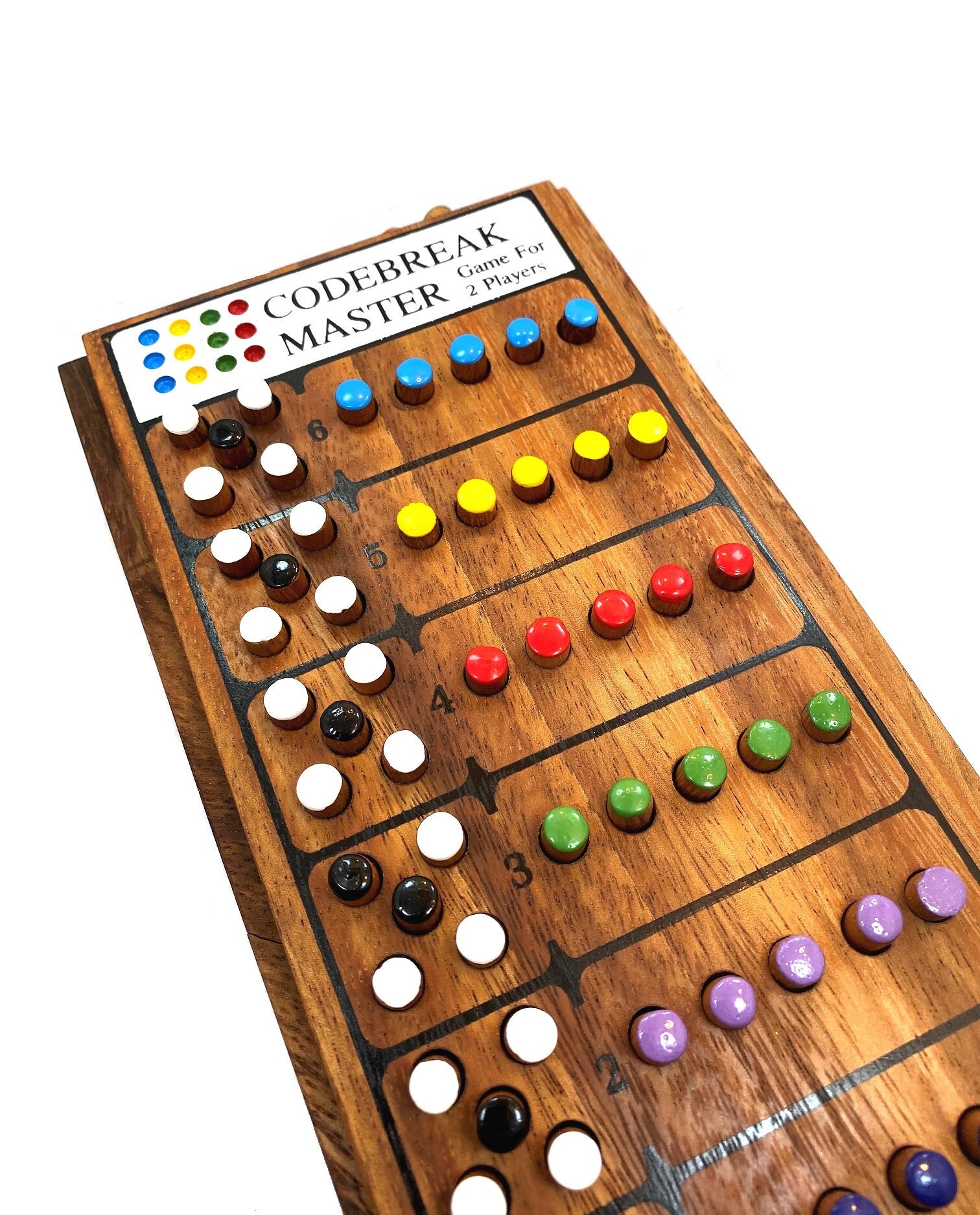 Codebreak Master - Wooden Brain Teaser Game - Etsy