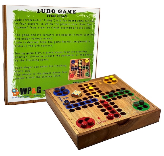 Ludo Wooden Classic Game -  Israel