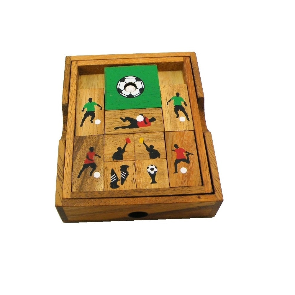 Soccer Stars 3 Wooden Puzzle - A4 Striker Edition