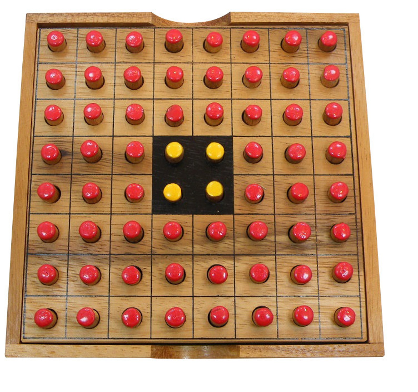 Othello / Reversi Wooden Strategy Game Etsy