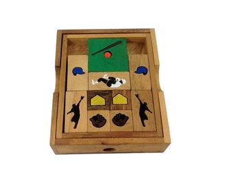 Baseball Field - Wooden Puzzle Brain Teaser