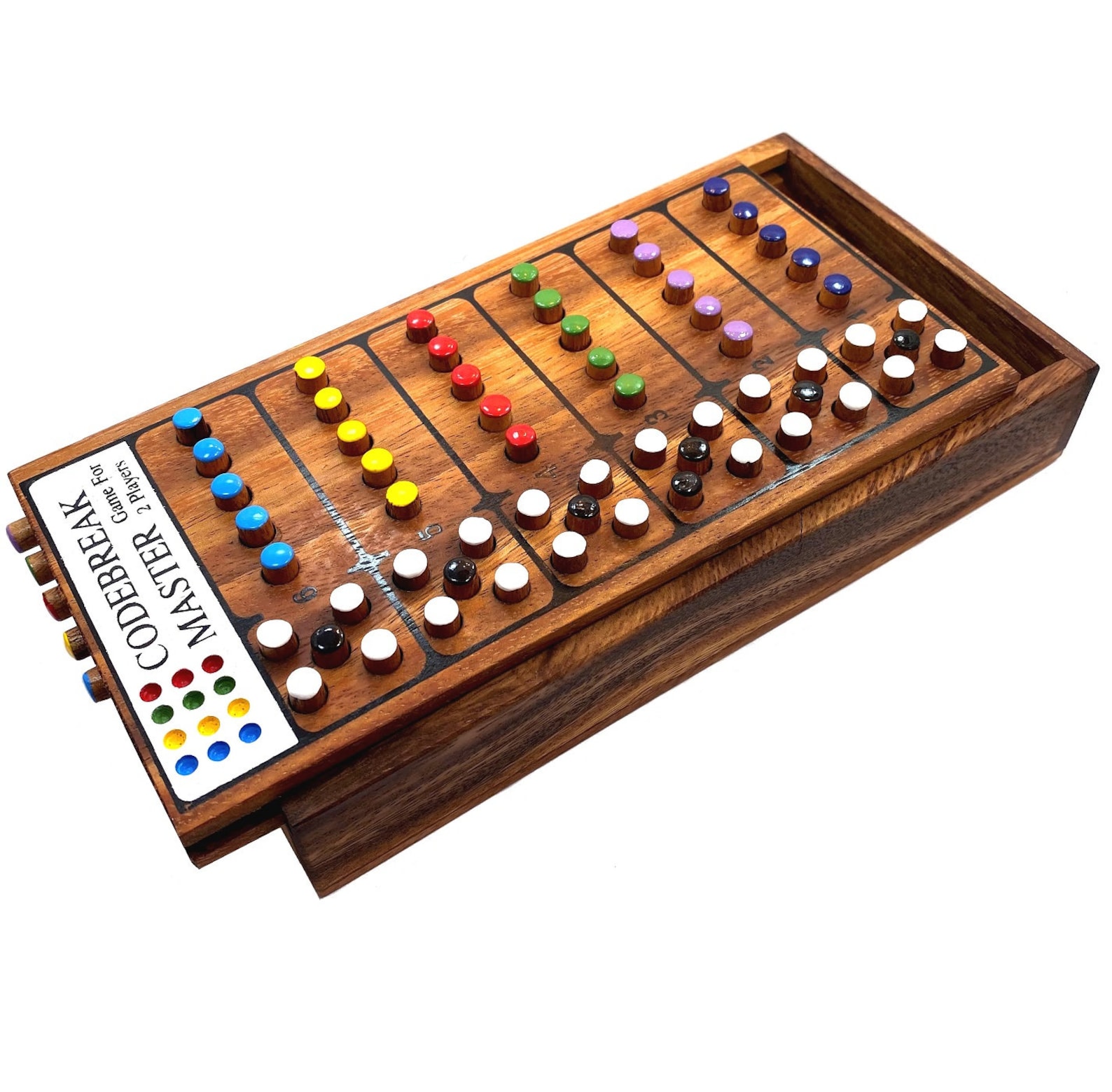 Codebreak Master - Wooden Brain Teaser Game - Etsy