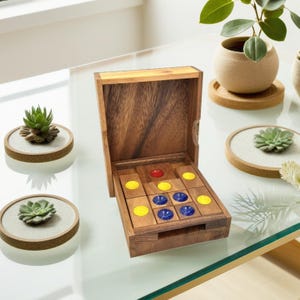Towards Freedom Wooden Brain Teaser Puzzle