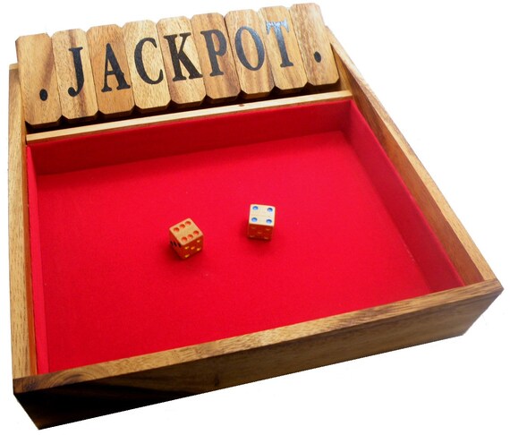 Gioco Shut The Box In Legno Per 2 Giocatori, Educativo E Colorato, Chiusura Scatola