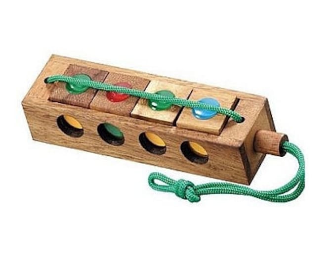 Crazy Four - Brain Teaser Wooden Puzzle