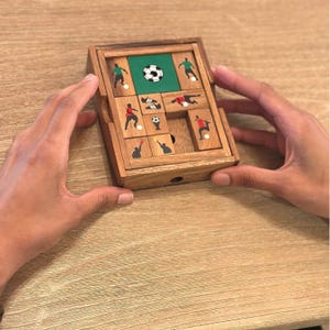 Soccer Field - Wooden Puzzle Brain Teaser