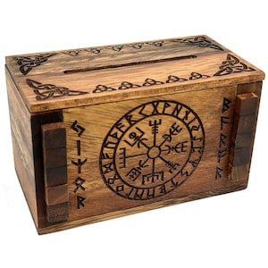 Enigma Viking Puzzle Box - Money Gift Giving IQ Secret Box