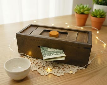 Enigma Secret Puzzle Box Discovery - Money Gift Trick Box