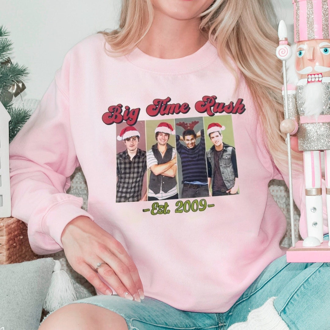 Big Time Rush Christmas Sweatshirt Big Time Rush Merch Big Etsy